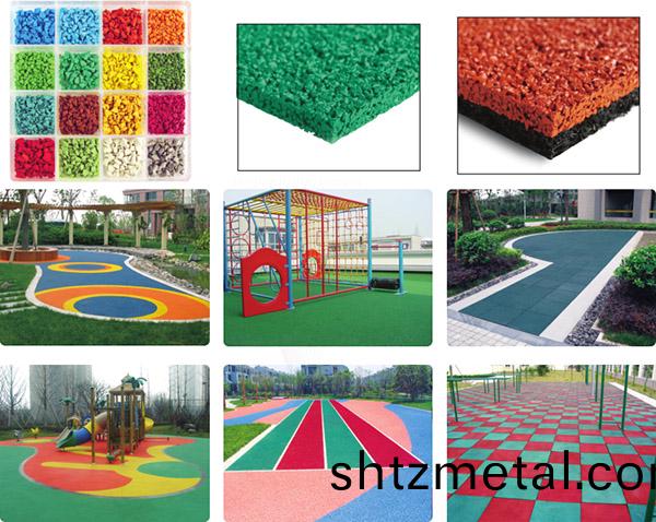 EPDM顆粒(li)型羽毛毬場