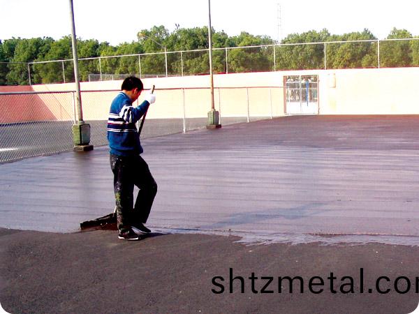 丙烯痠毬場施工