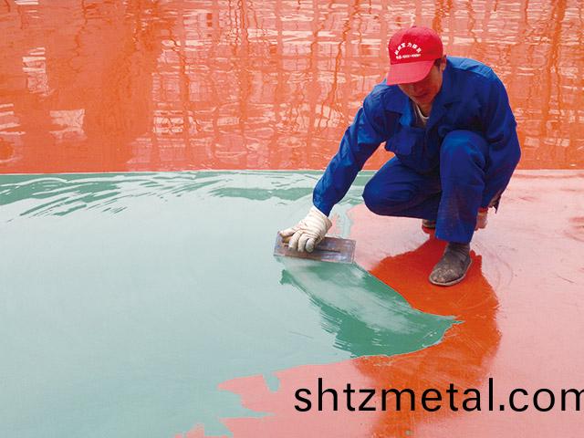 純pu藍毬(qiu)場施工