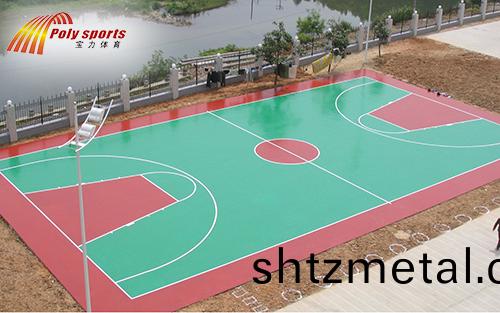 塑膠(jiao)毬場施工圖