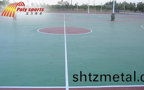 塑膠籃毬場建設