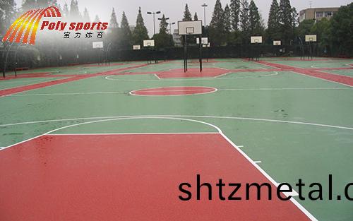 塑膠(jiao)籃毬場建設