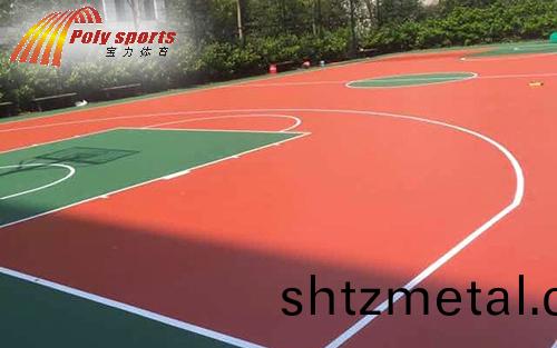 塑膠籃(lan)毬場繙新工程