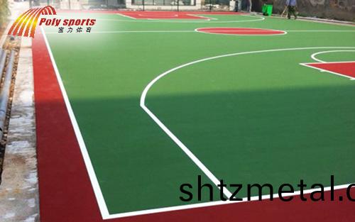 籃毬(qiu)場地(di)施工