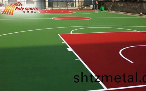 硅(gui)PU籃毬場地施(shi)工