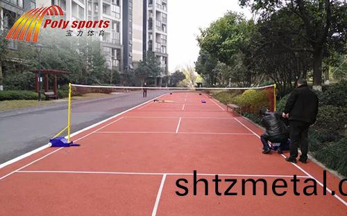 小區(qu)塑膠場地(di)建設
