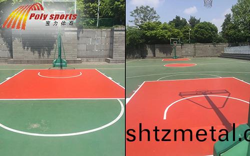 塑膠籃(lan)毬場