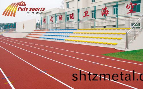 塑膠(jiao)跑道施工