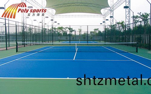 塑膠網毬(qiu)場(chang)施工