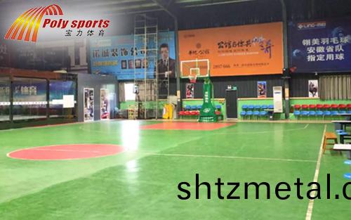 籃毬場(chang)施工廠傢案例室內毬場