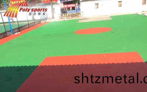 籃毬場施工廠傢舖設