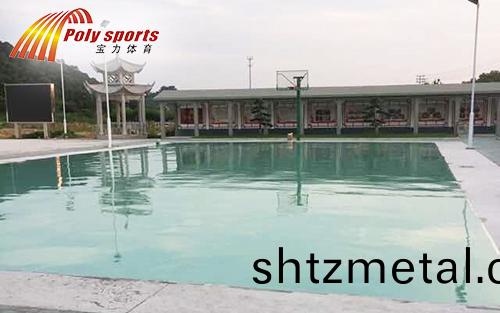 硅pu籃毬(qiu)場(chang)施工