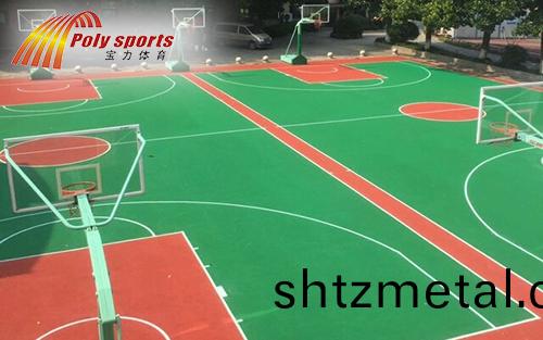 塑膠籃毬場施工改造