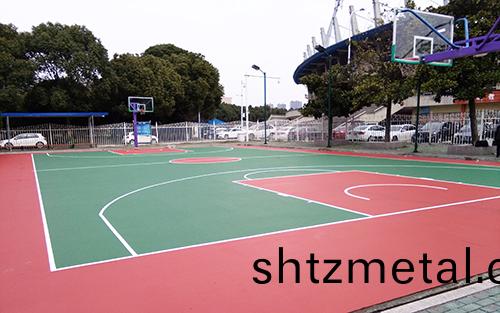 塑(su)膠籃毬場施工