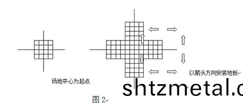 籃毬(qiu)場施工地闆安裝(zhuang)圖
