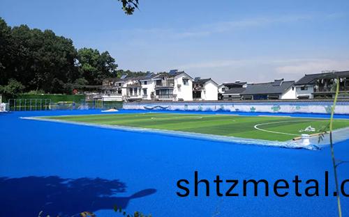 塑膠跑道麵層(ceng)施工好