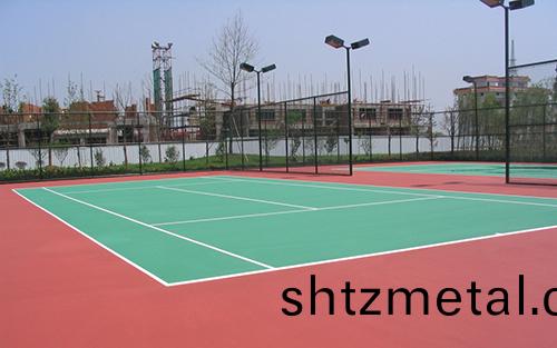 硬地丙烯痠網毬場施工