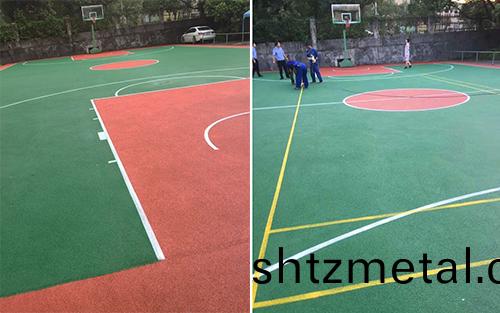 EPDM塑膠(jiao)籃毬場(chang)