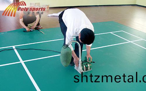 PVC塑膠毬場施工