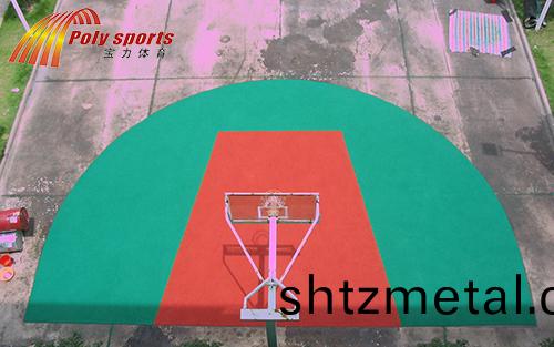 塑膠籃毬場改造(zao)