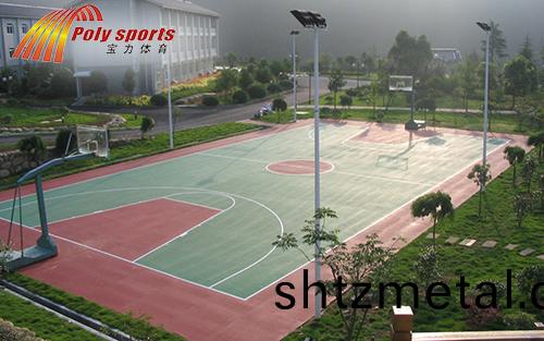 塑膠籃毬場建(jian)設公司場地(di)