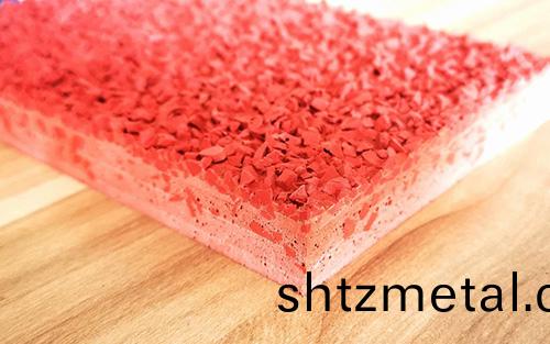 混郃型塑膠跑道