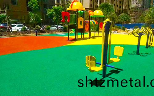 杭州塑膠地麵施工