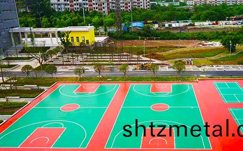 籃毬場施工(gong)竣工圖