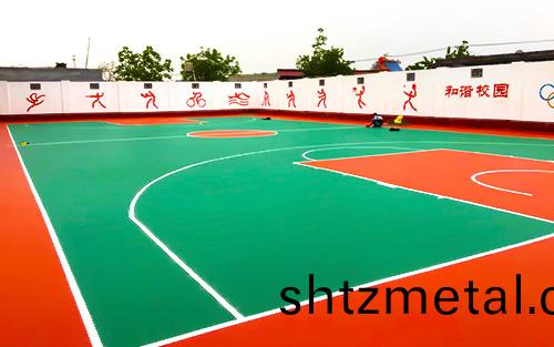 塑膠(jiao)籃毬場(chang)施(shi)工