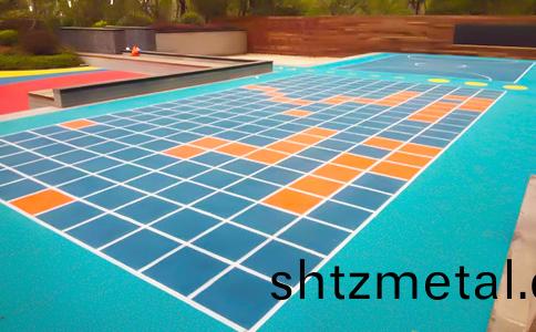 塑膠地麵(mian)建設