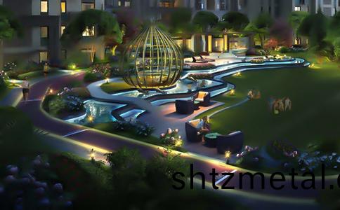 熒光跑(pao)道舖設