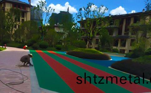 小區(qu)塑膠(jiao)地麵圖片(pian)