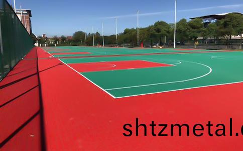 新國標塑膠籃毬場