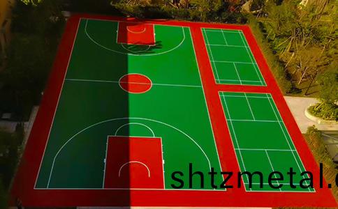 室外硅pu籃毬(qiu)場(chang)