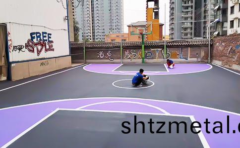 籃毬場(chang)施工