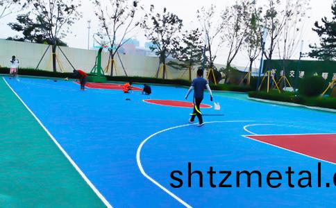 室外塑膠籃毬場(chang)