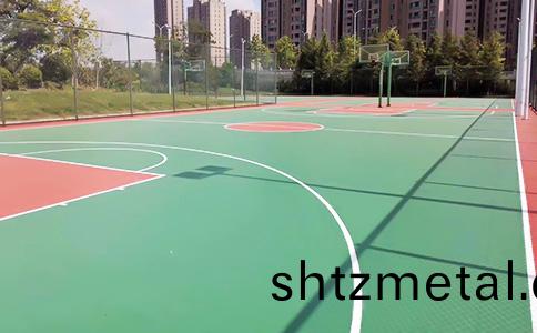 塑膠籃毬場建設