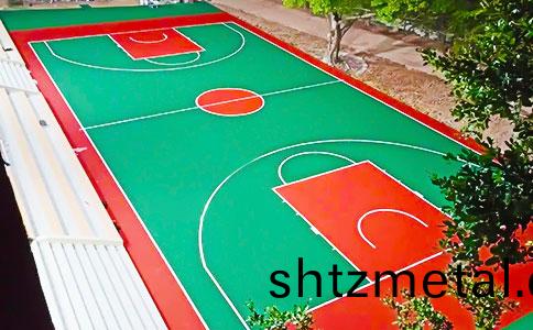 塑膠籃毬(qiu)場