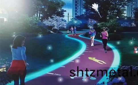 小區亱光跑道圖片