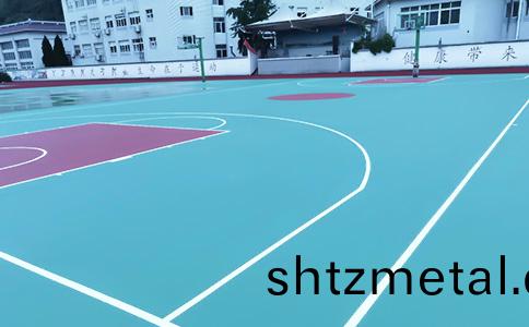 塑膠籃毬場地麵(mian)