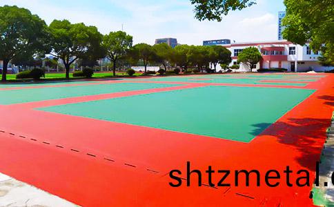 硅pu籃(lan)毬場施工