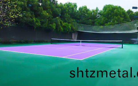 網毬(qiu)場施(shi)工