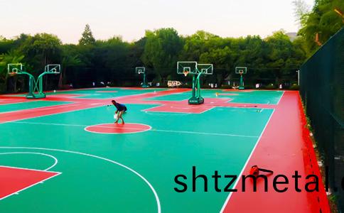 硅PU籃毬場建設