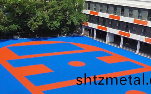 杭州籃毬場地(di)建造