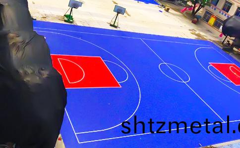 硅pu塑膠籃毬場(chang)