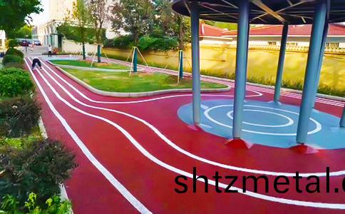 小區塑(su)膠跑道