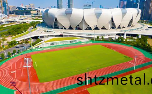 奧體中心室外訓練塑膠跑道