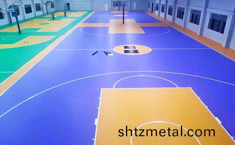 塑膠毬場(chang)施工