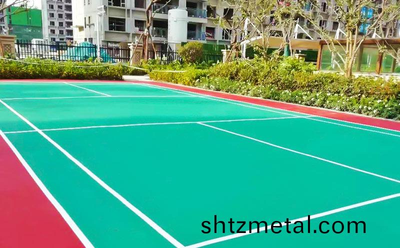 塑膠羽毛毬場(chang)地