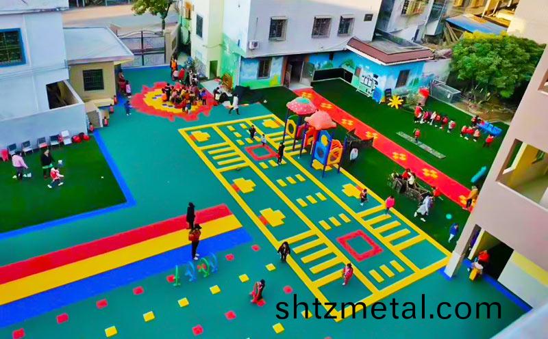 塑膠(jiao)跑道場(chang)地